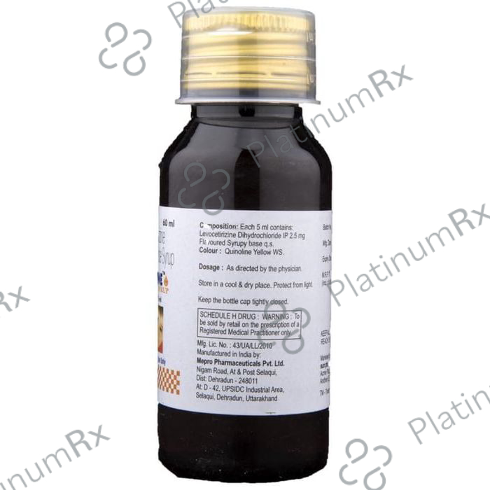 Teczine 2.5mg Syrup 60ml