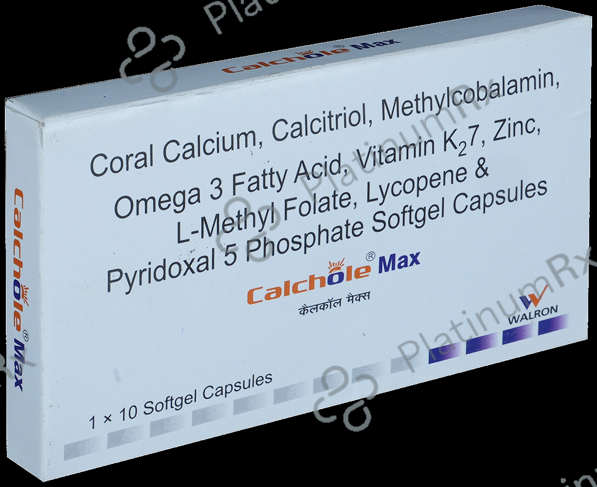 Calchole Max Soft Gelatin Capsule