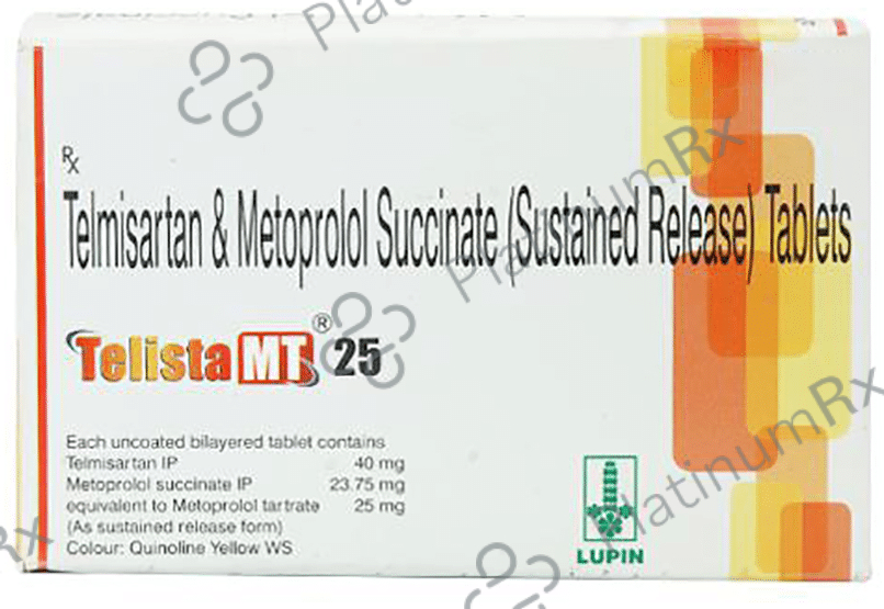 Telista MT 25/40mg Tablet SR 15s