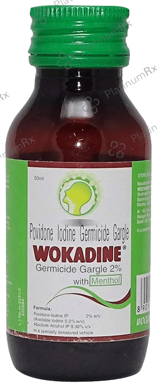 Wokadine Gargle 2% Solution