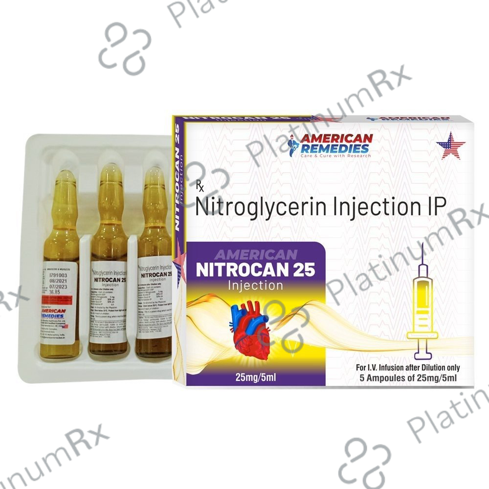 Nitrocan 25mg Injection 5ml