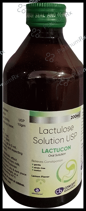 Lactucon Oral Solution Lemon