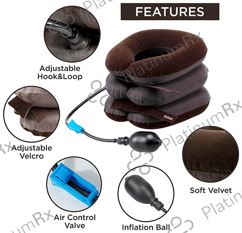 Dr Trust Inflatable Cervical Neck Traction For Neck Pain Relief 336