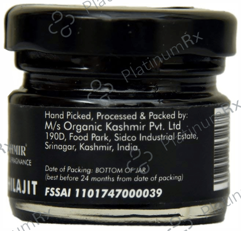 Organic Kashmir Kashmiri Shilajit 25 gm