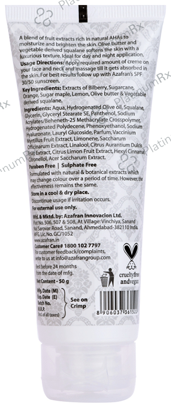 Azafran Organics Day & Night Nourishing Creme