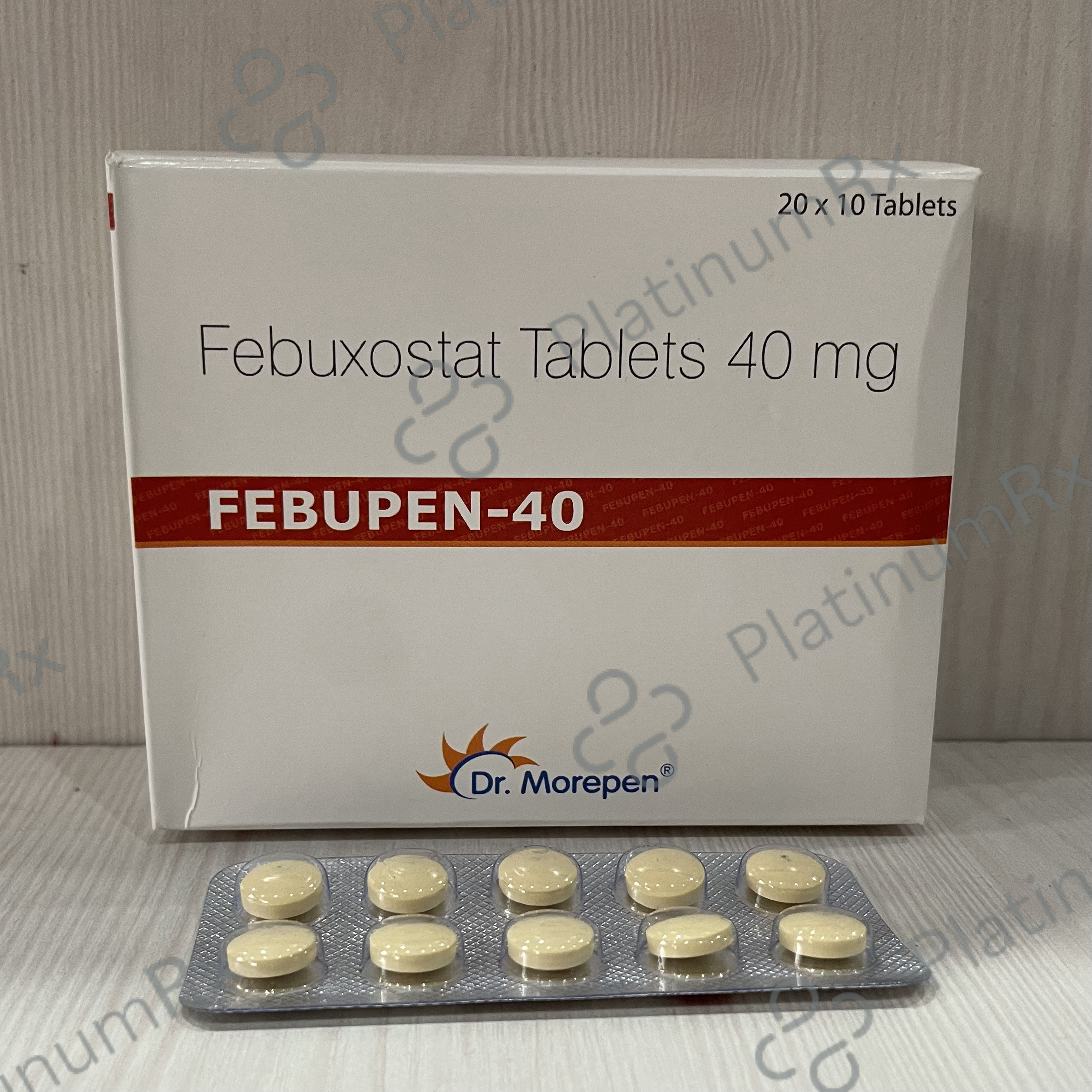 Febupen 40mg Tab 10s