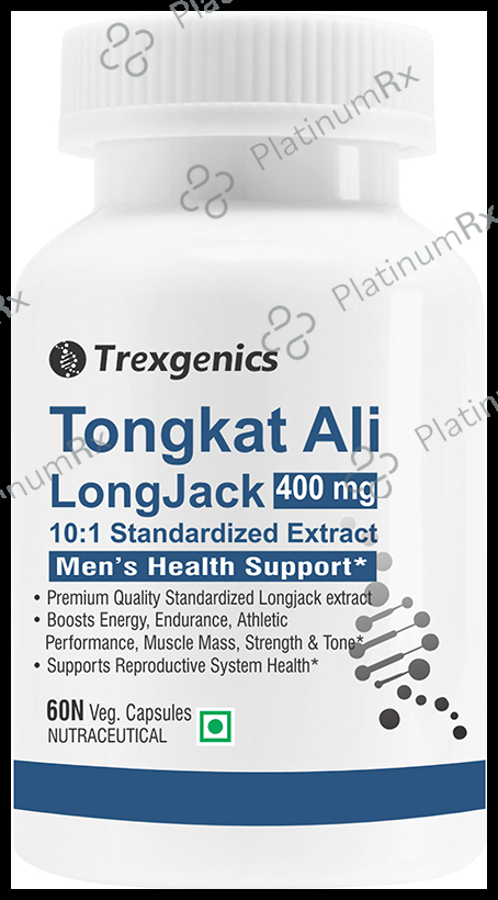 Trexgenics Tongkat Ali Longjack 400mg Veg Capsule