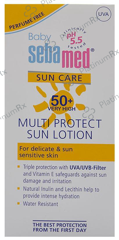 Sebamed Baby SPF 50+ Multi Protect Sun Lotion 200ml