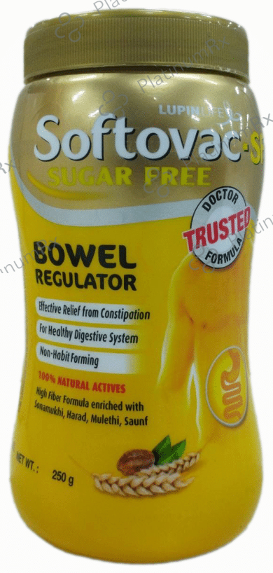 Softovac-SF Bowel Regulator Powder - Eases Constipation Sugar Free
