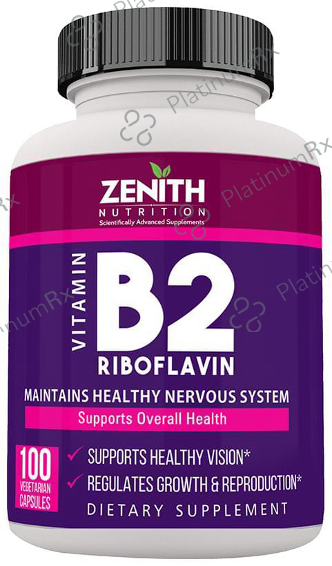 Zenith Nutrition Vitamin B2 Capsule