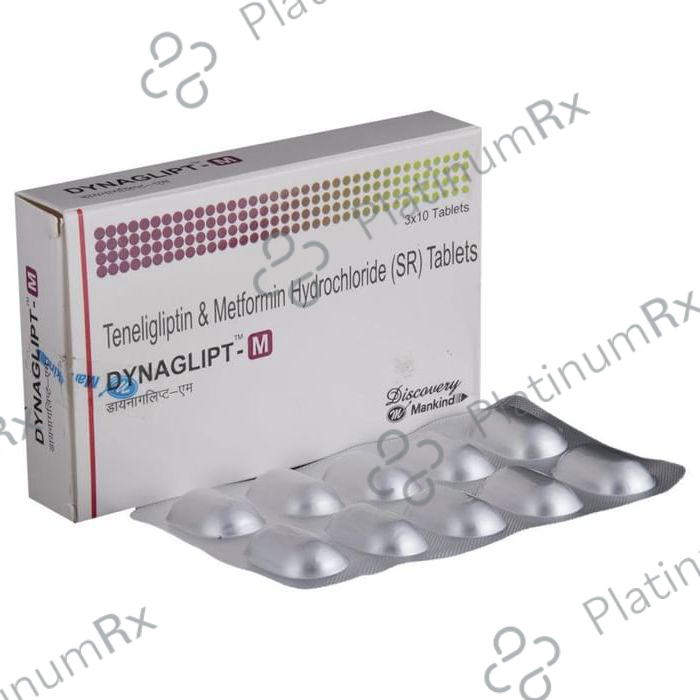 Dynaglipt M 500/20mg Tablet SR 10s