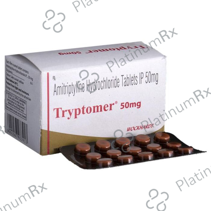 Tryptomer 50mg Tablet 15s