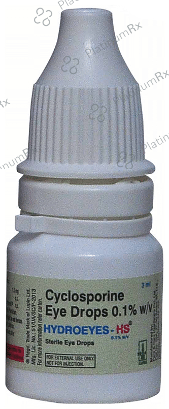 Hydroeyes HS 0.1% Eye Drop 3ml