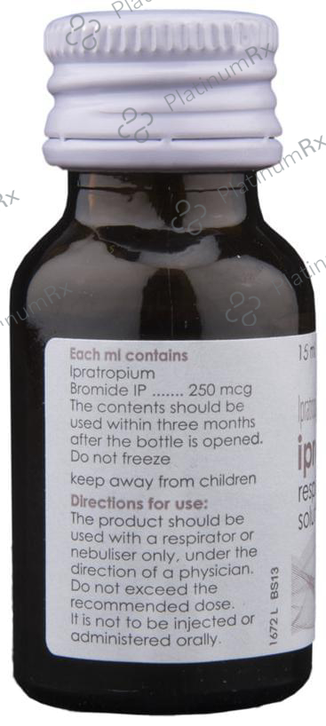 Ipravent 250mcg Respirator Solution 15ml