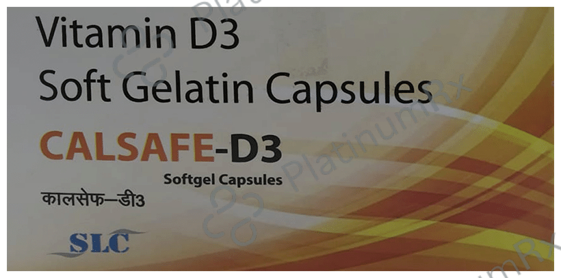 Calsafe-D3 Softgel Capsule
