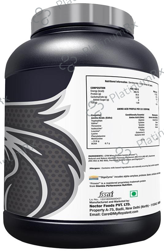 Royalent Iso Whey Protein Strawberry 2 kg