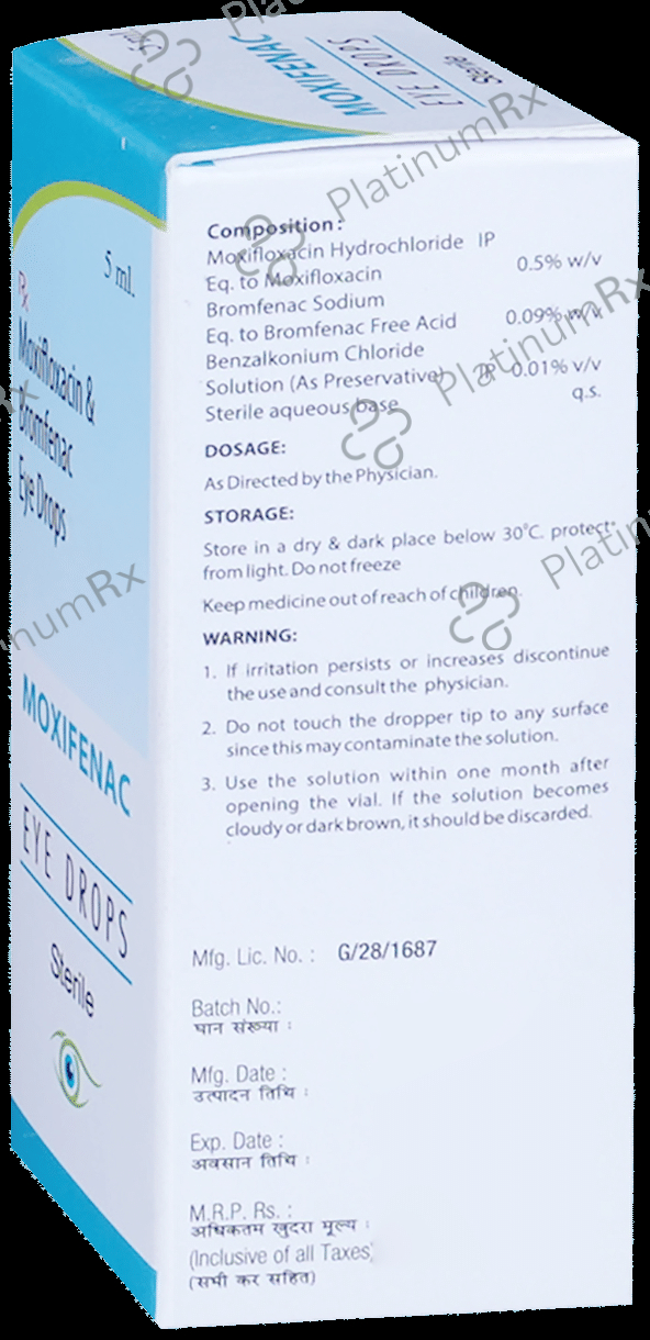 Moxifenac Eye Drop