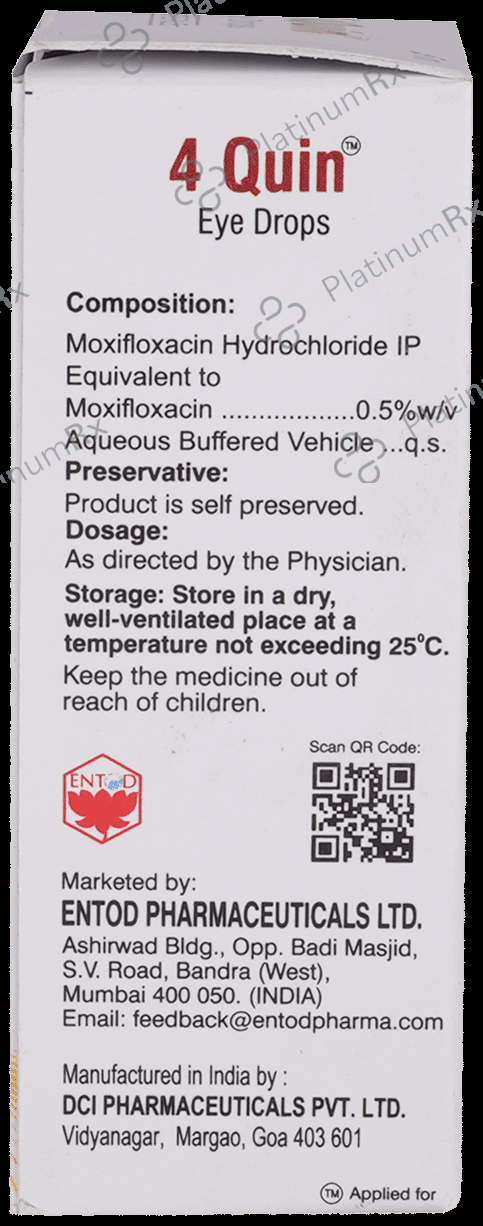 4 Quin 0.5% Eye Drop 5ml