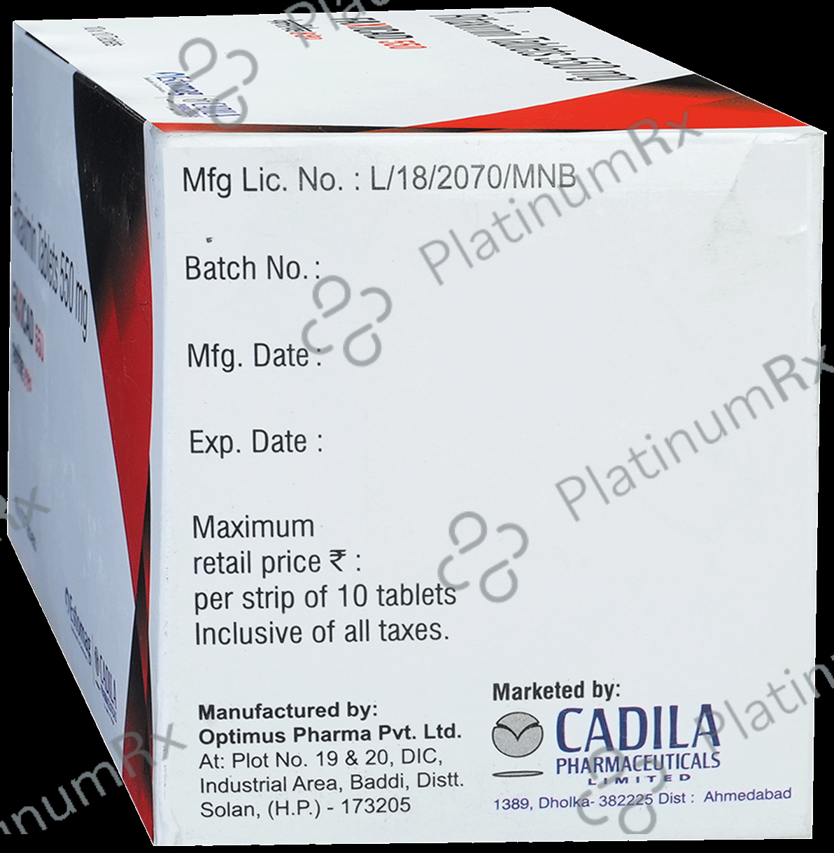 Faxicad 550 Tablet