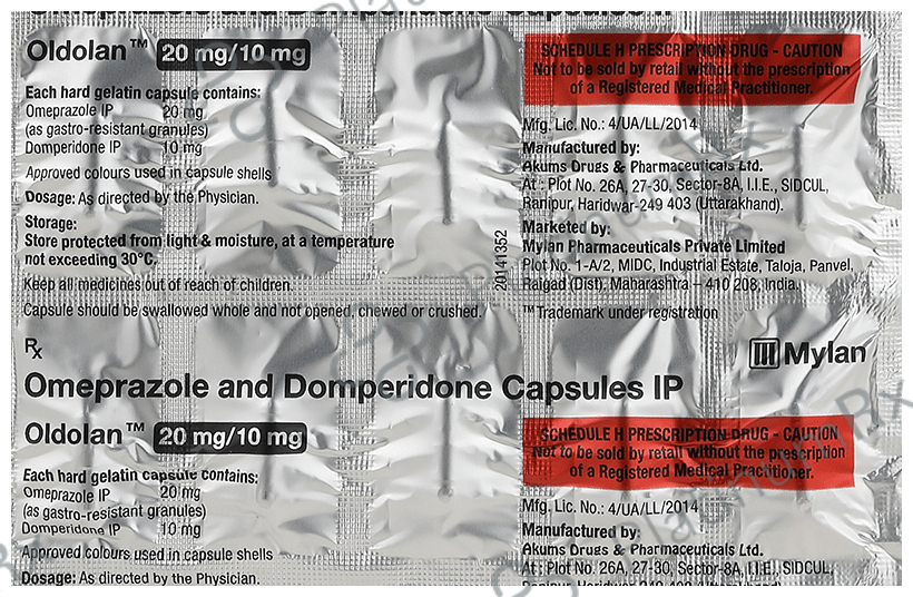 Oldolan 10mg/20mg Capsule