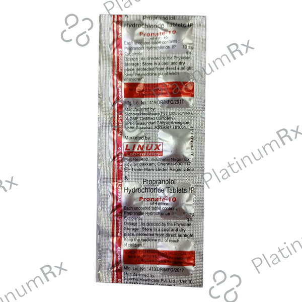 Pronate 10mg Tablet 10s