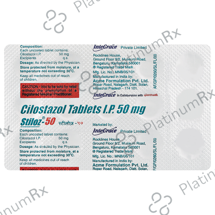 Stiloz 50 Tablet 10 Tablet