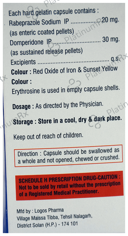 RX D 30mg/20mg Capsule SR