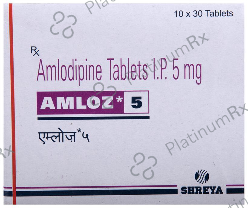 Amloz 5mg Tablet 30s