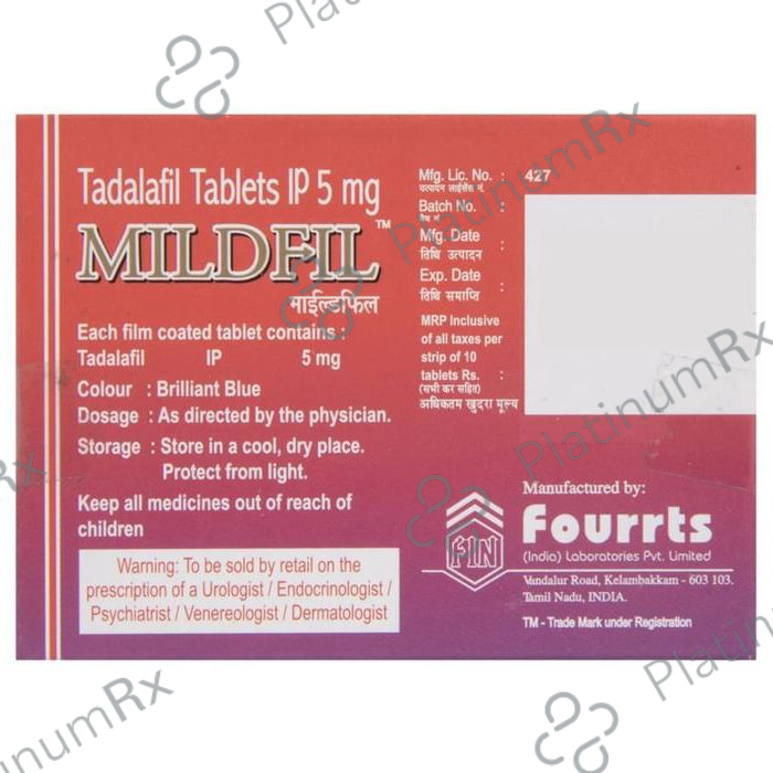 Mildfil 5mg Tablet 10s