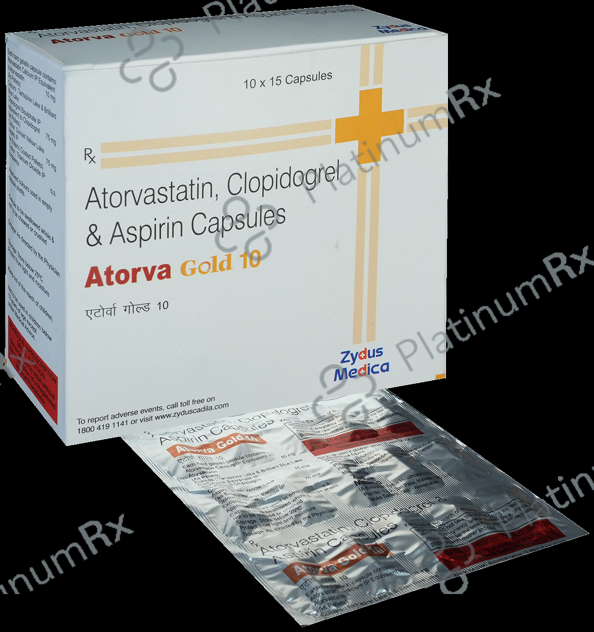 Atorva Gold 10/75/75mg Capsule 15s