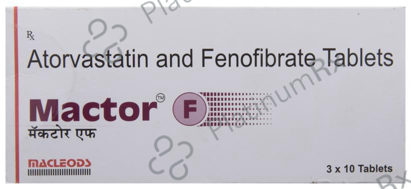 Mactor F 10/160mg Tablet 10s