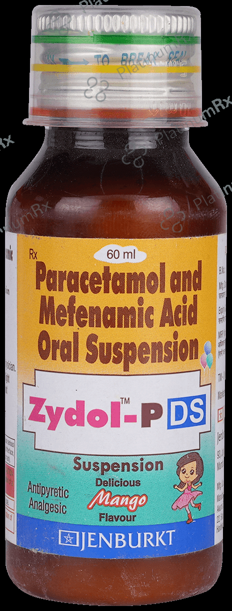 Zydol P DS 100/250mg Suspension 60ml
