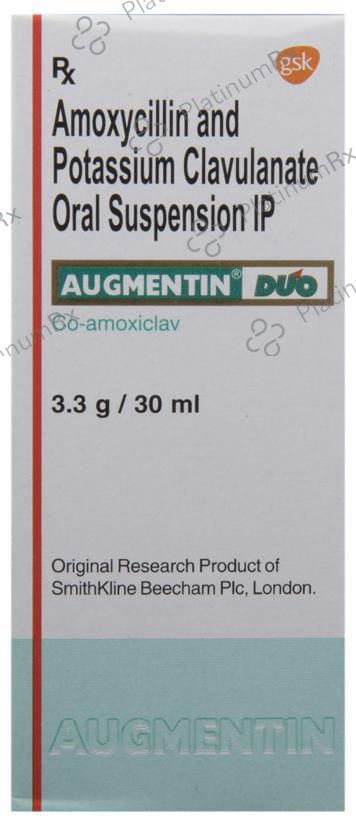 Augmentin Duo 228.5mg Oral Suspension 30ml