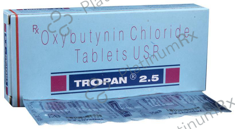 Tropan 2.5mg Tablet 10s