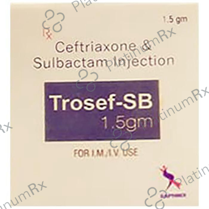 Trozone-SB 1.5gm Injection