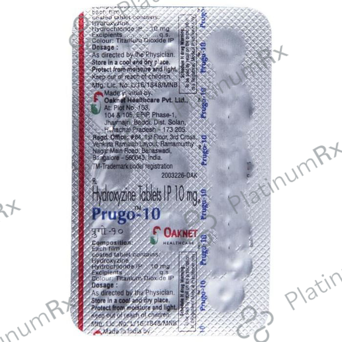 Prugo 10mg Tablet 15s