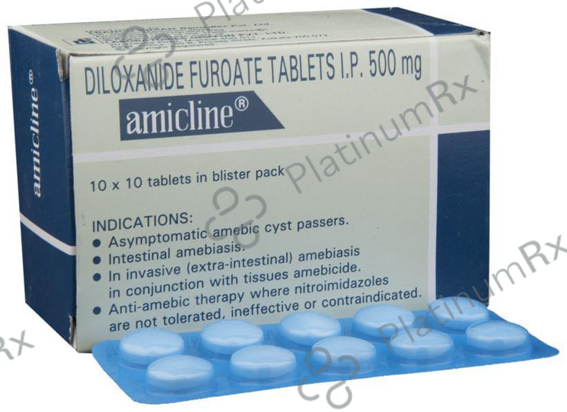 Amicline 500mg Tablet 10s