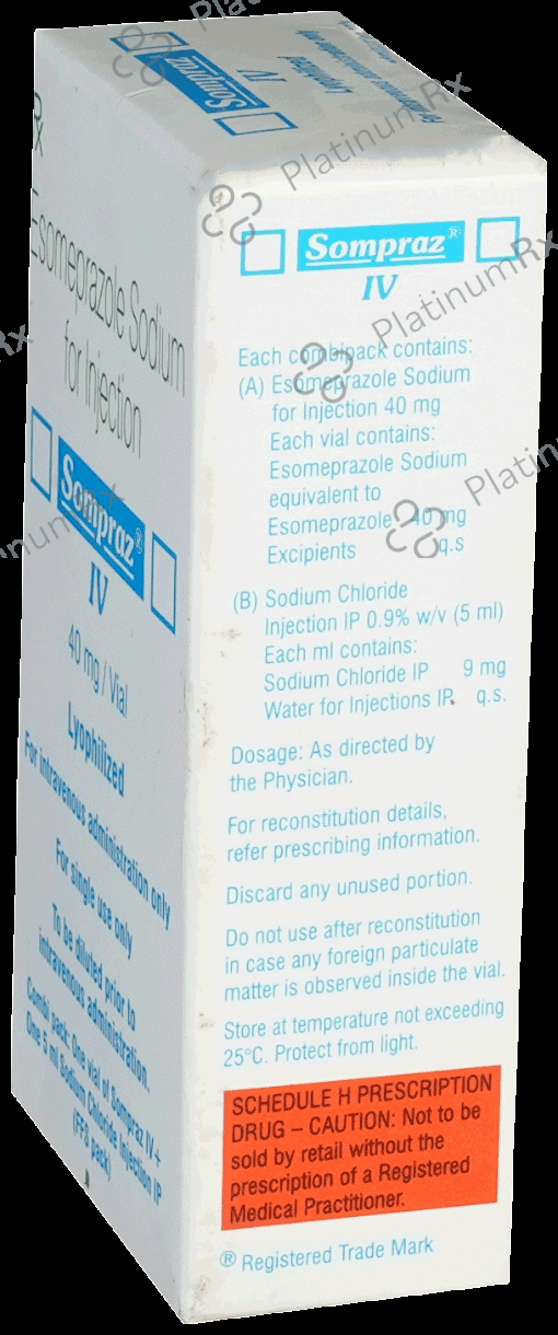 Sompraz 40mg Injection