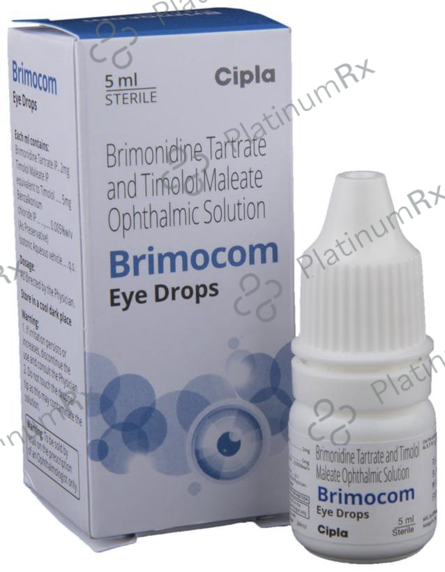 Brimocom 5/2mg Eye Drop 5ml