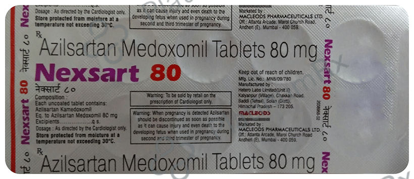 Nexsart 80 Tablet