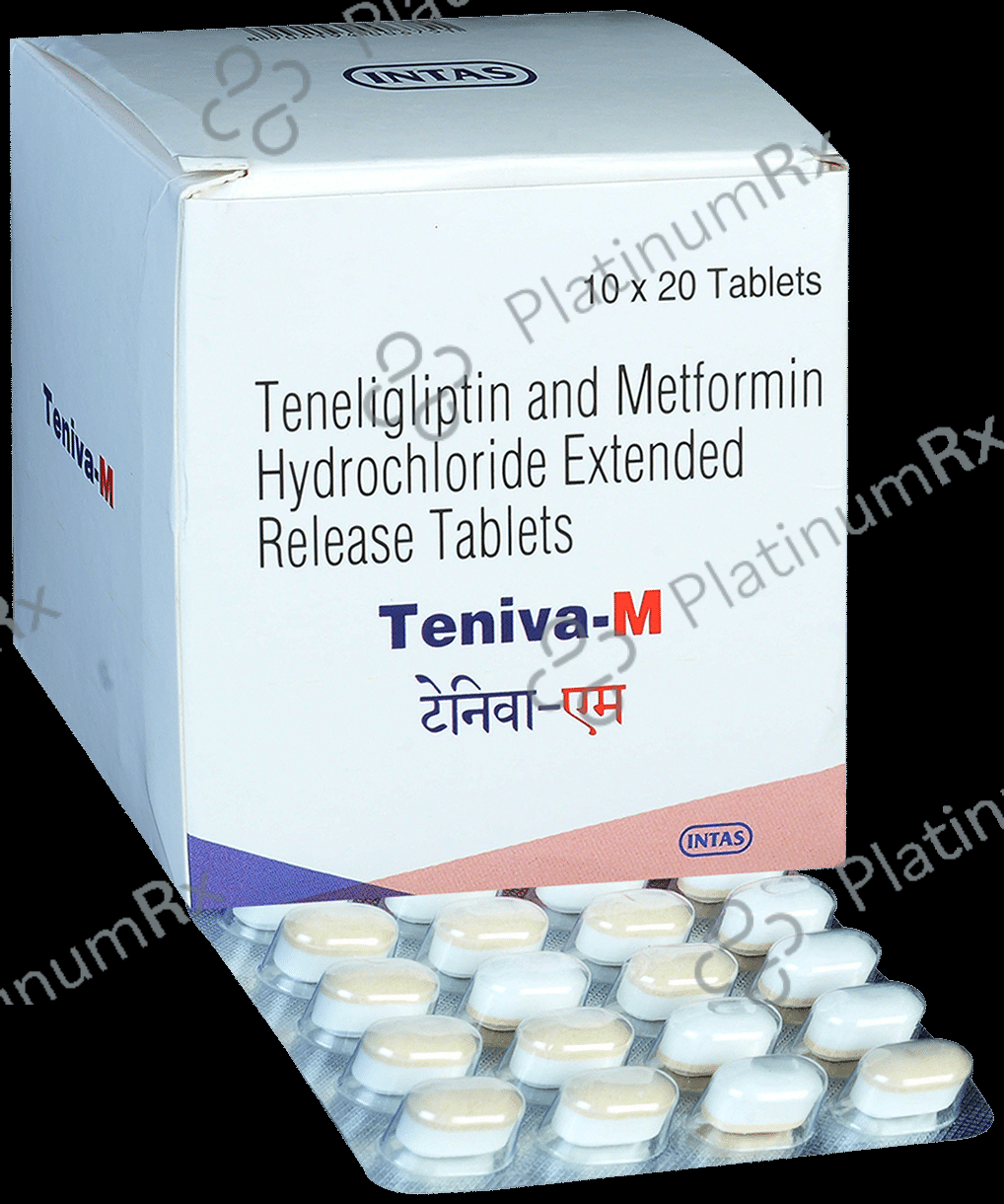 Teniva M 500/20mg Tablet ER 20s