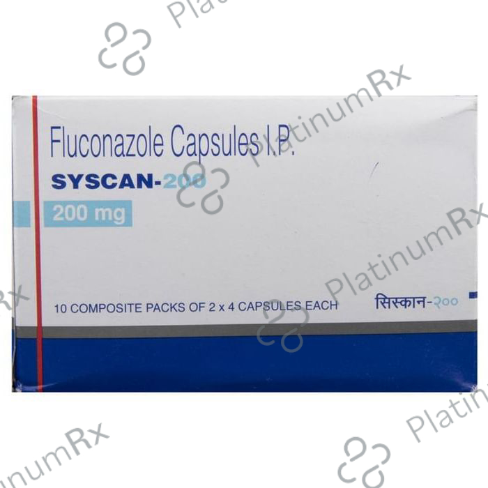 Syscan 200mg Capsule 4s