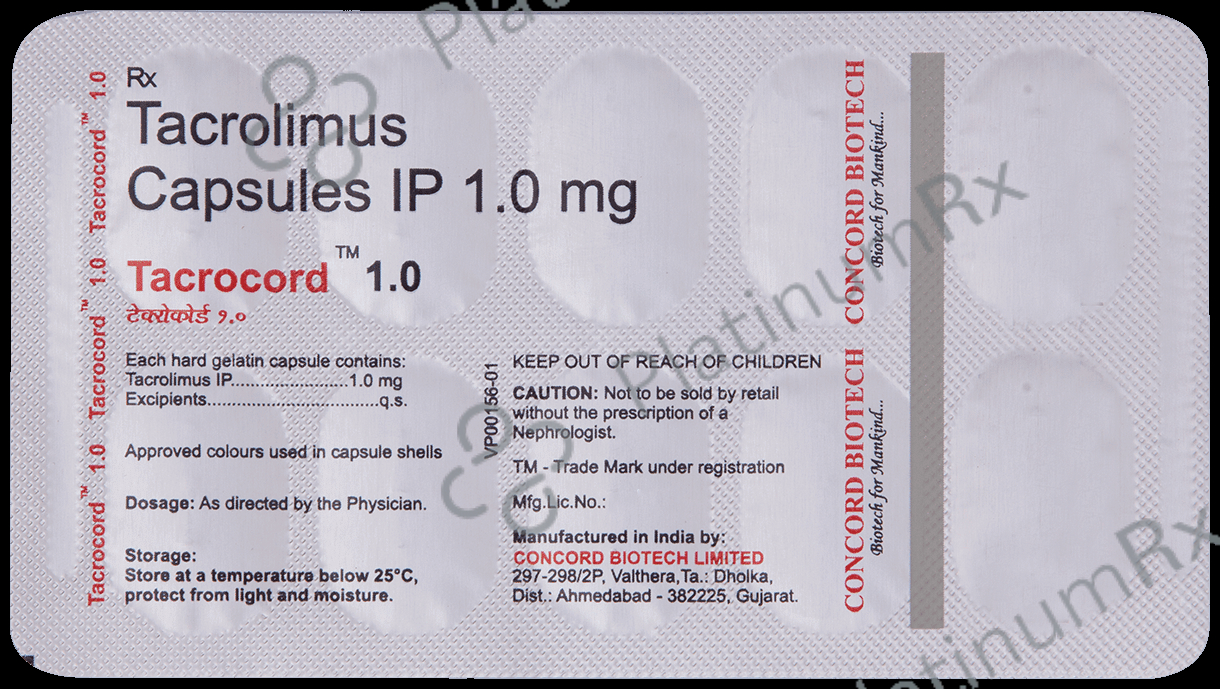 Tacrocord 1mg Capsule