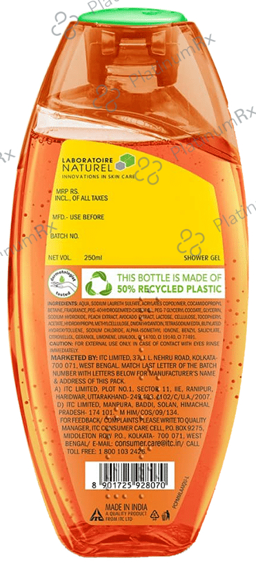 Fiama Shower Gel Peach and Avacado 250 ml