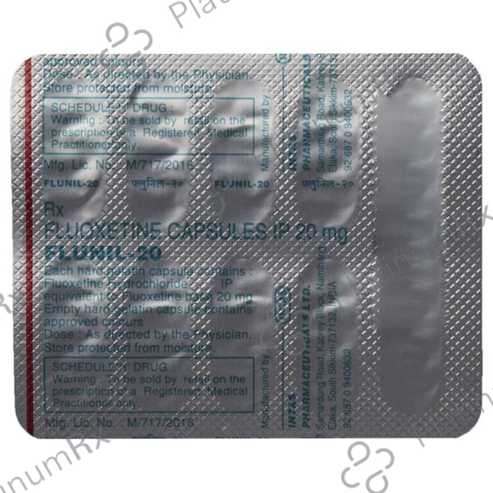 Flunil 20mg Capsule 10s