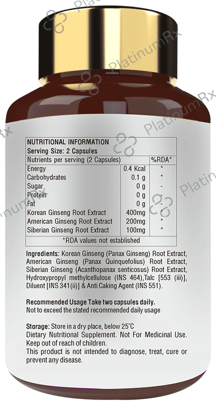 Zeelab Triple Ginseng Capsule