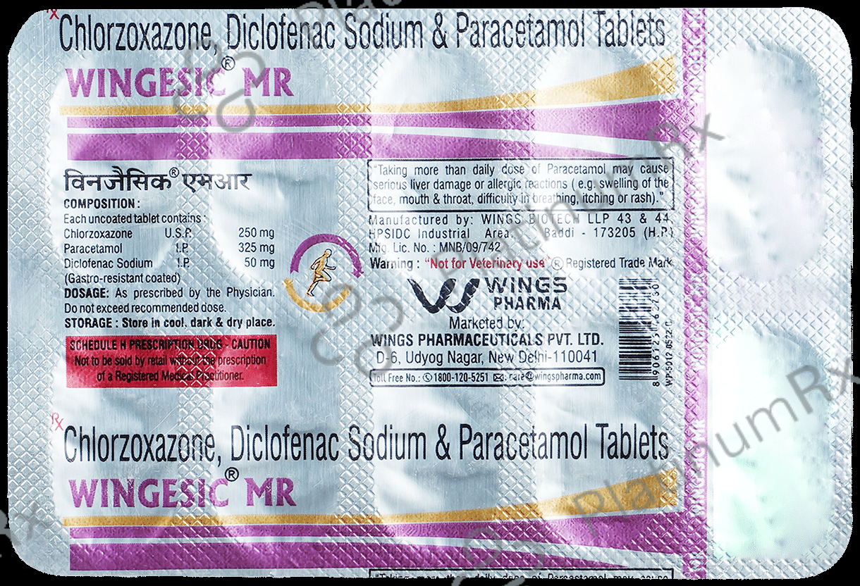 Wingesic MR Tablet 10 Tablet