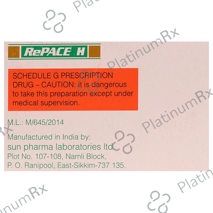 Repace H 12.5/50mg Tablet 10s