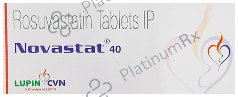 Novastat 40mg Tablet 15s