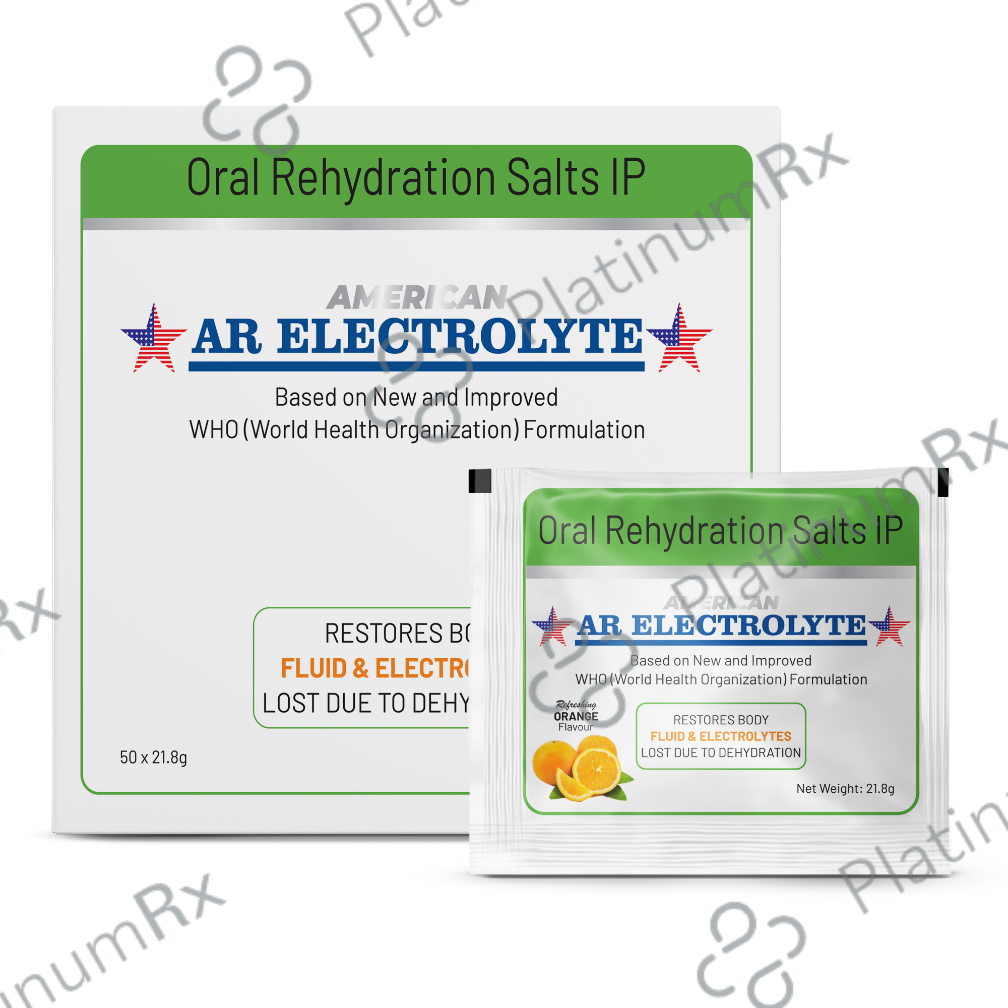AR Electrolyte Orange Flavour Powder 21.8gm